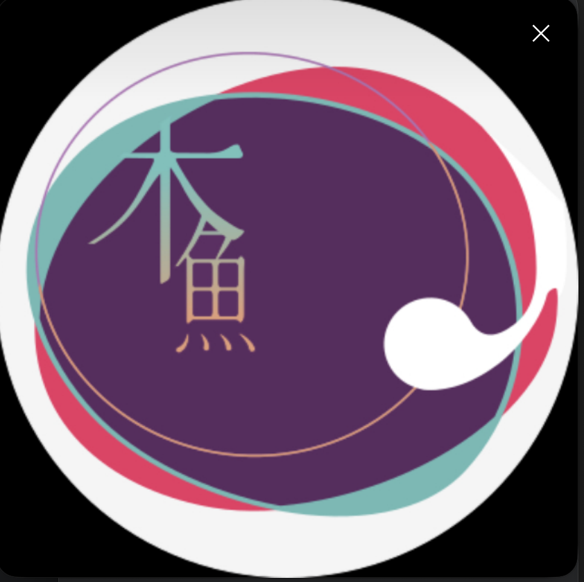 木魚藝術 Logo